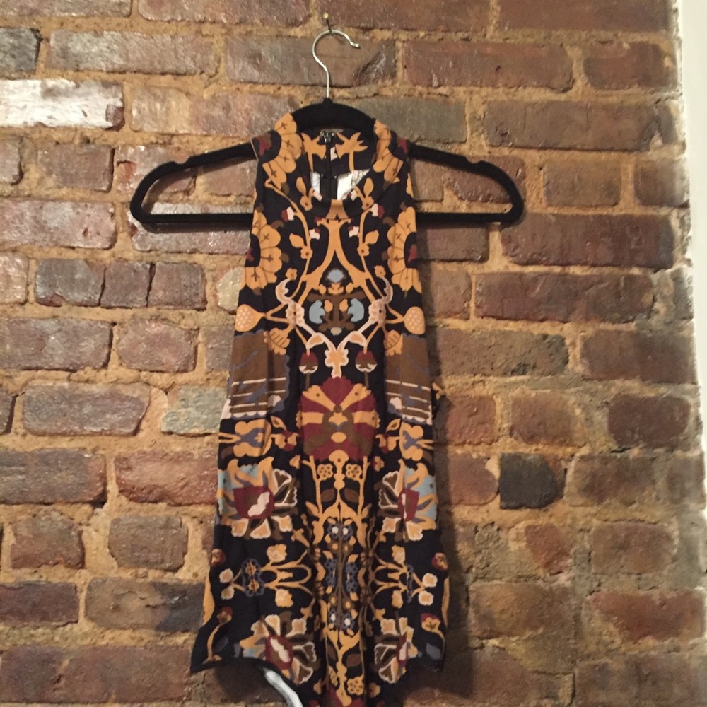 Free People Floral Bodysuit